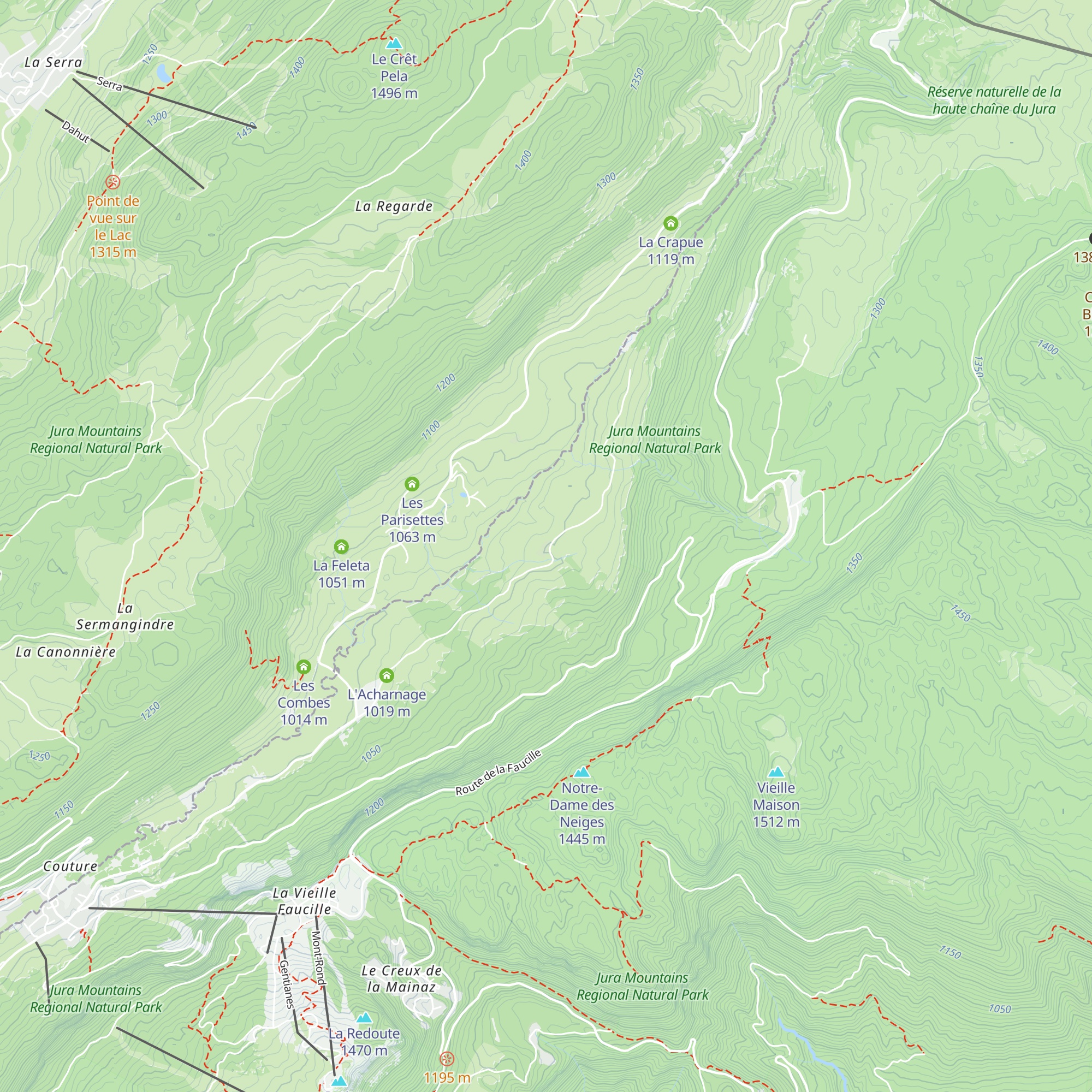La Batarde map