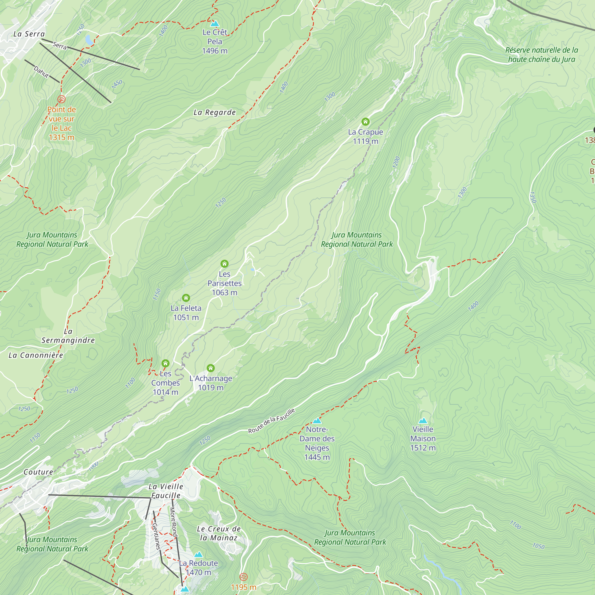 La Batarde map