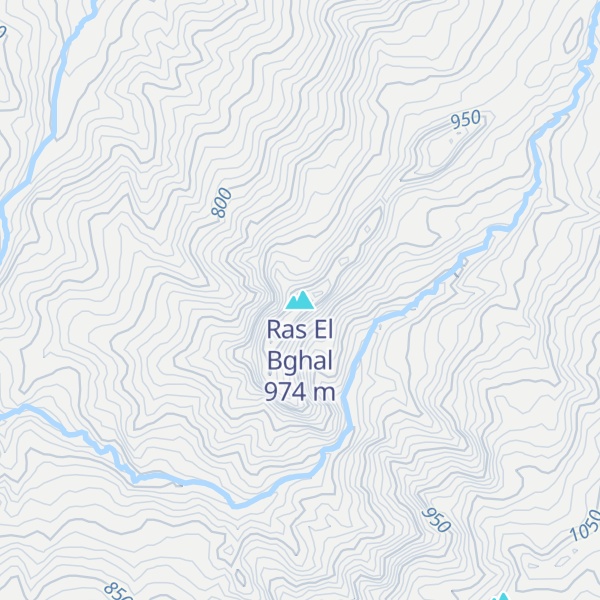 Map of Ras El Bghal