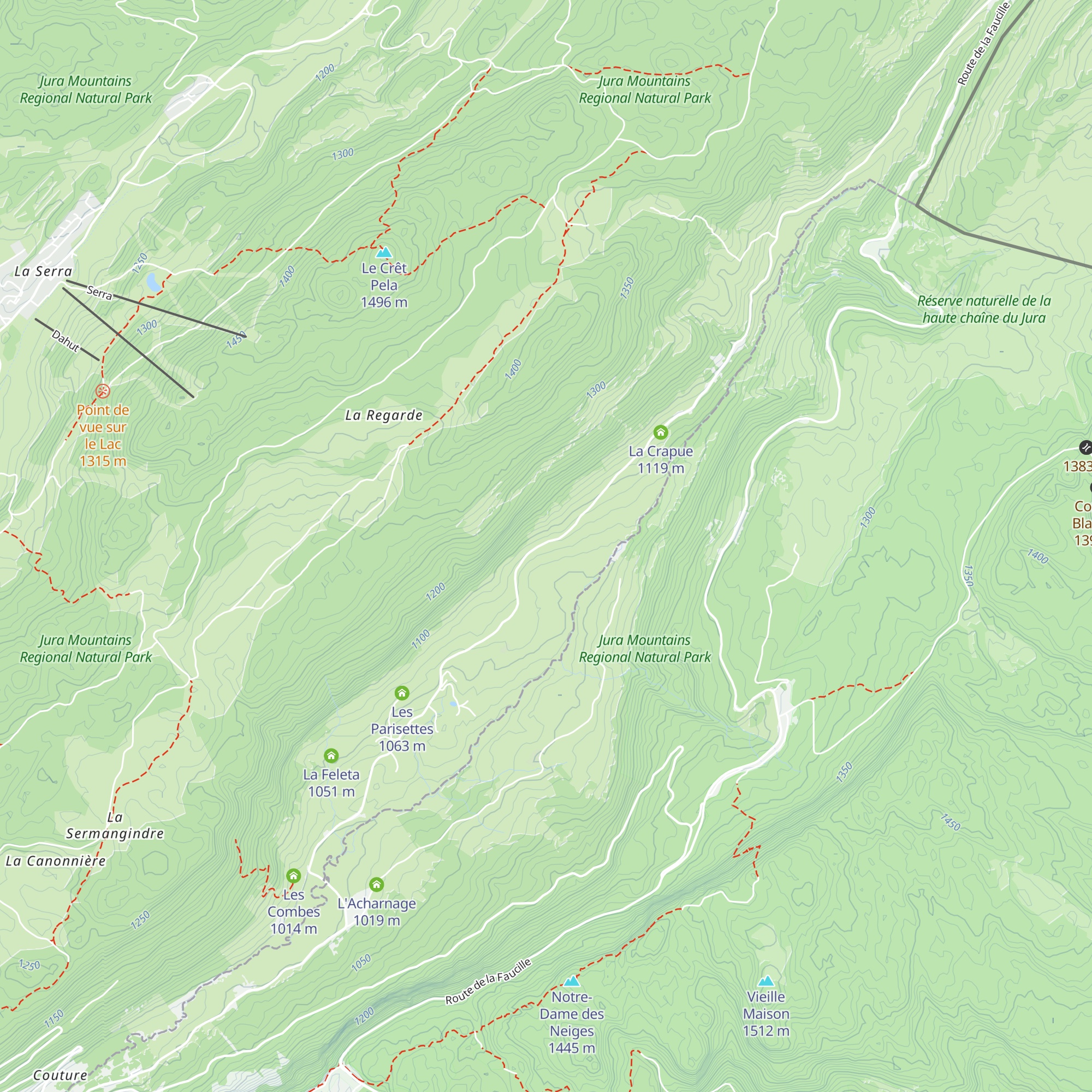 La Maison Neuve map