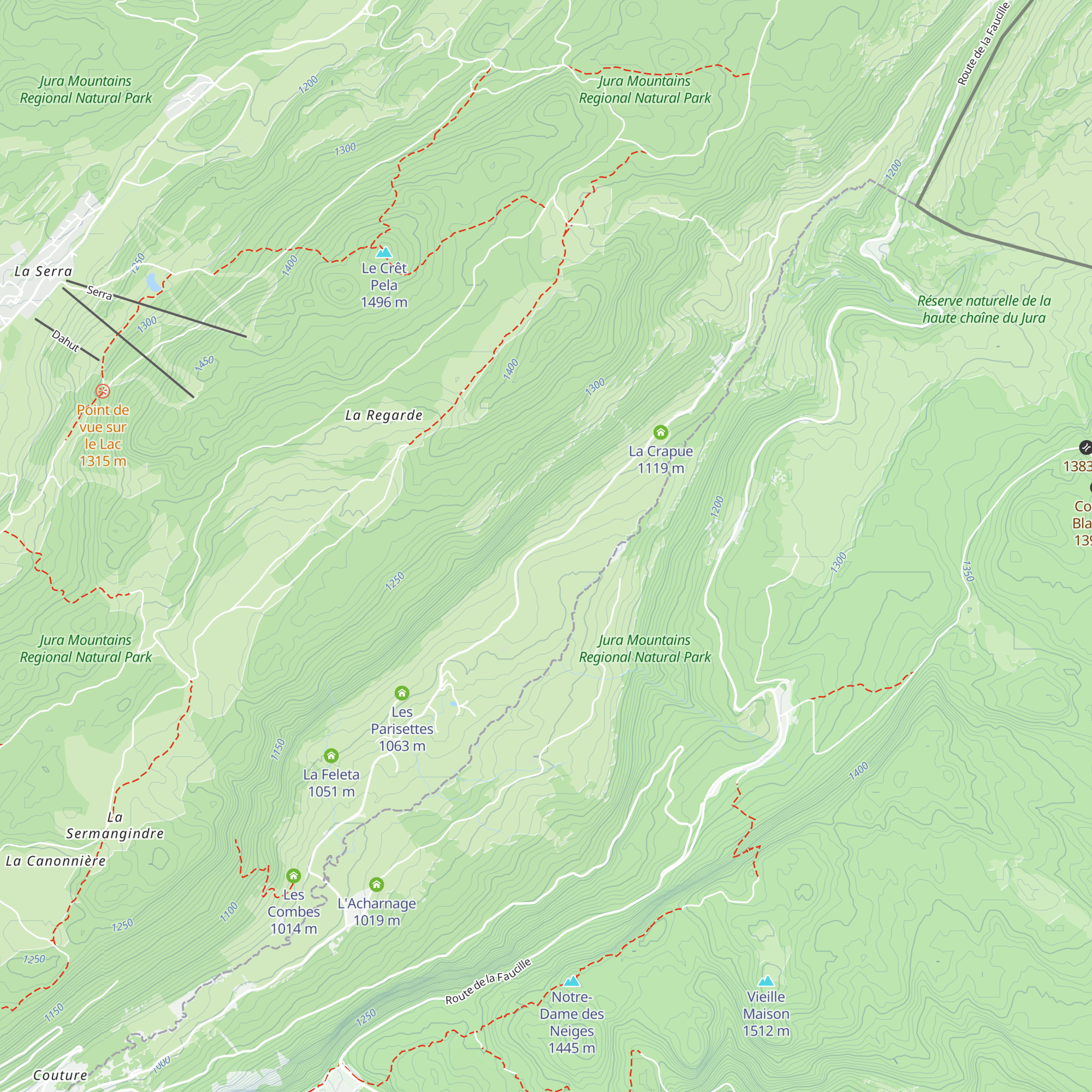 La Maison Neuve map
