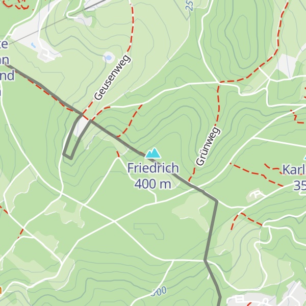 Map of Friedrich