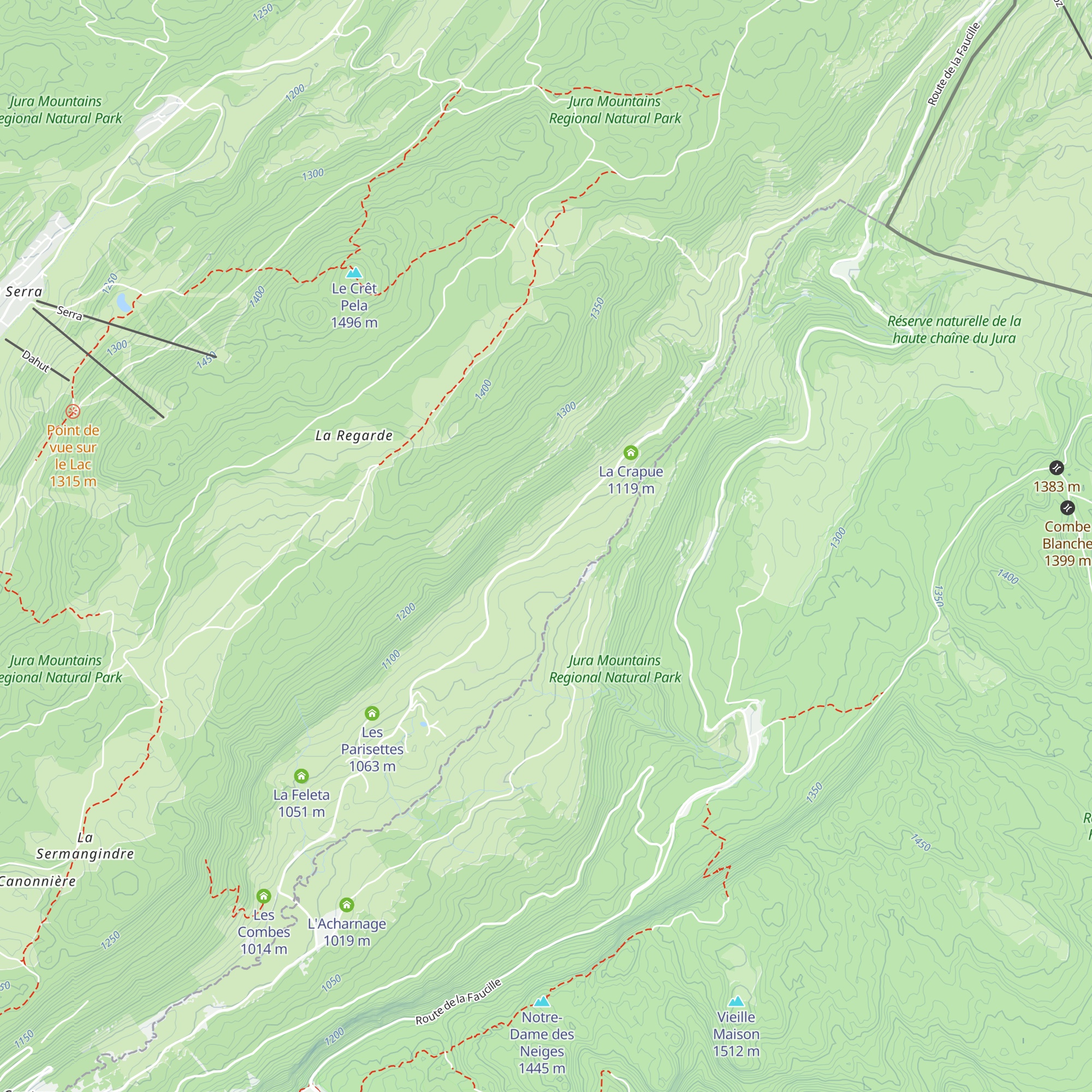 La Martenie map