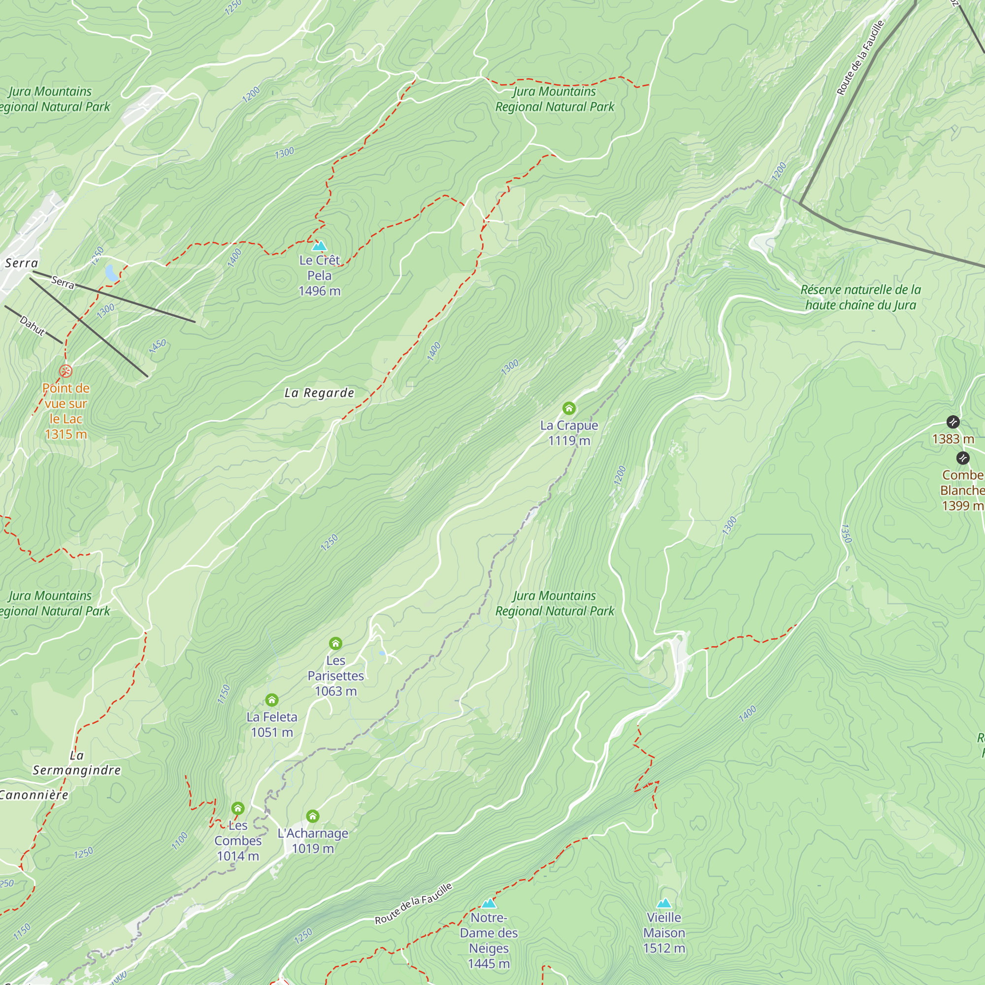 La Martenie map