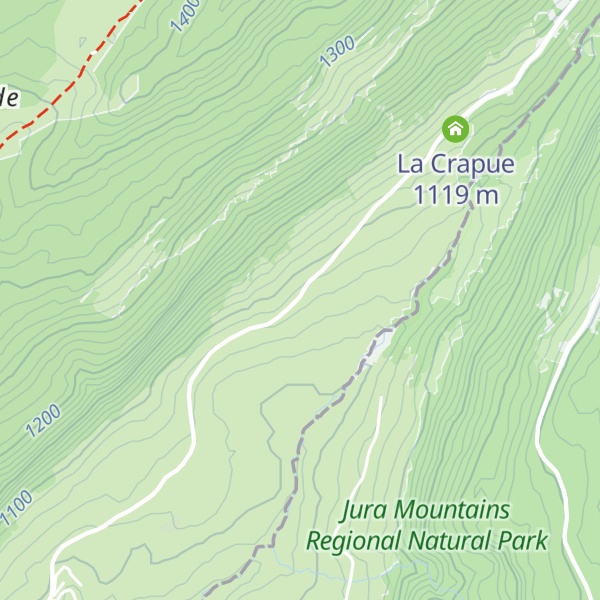 Map of La Martenie