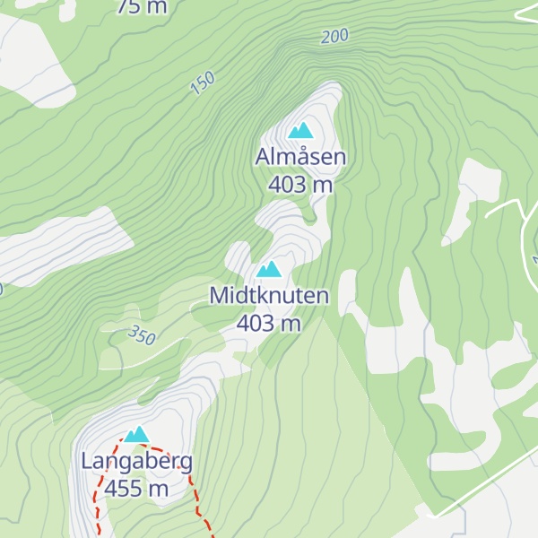 Map of Midtknuten
