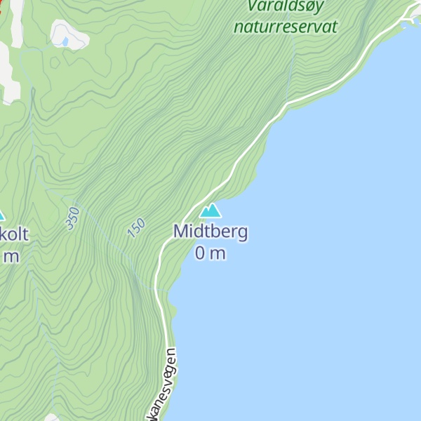 Map of Midtberg