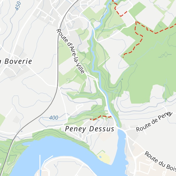 Map of Centre scout des Pérouses