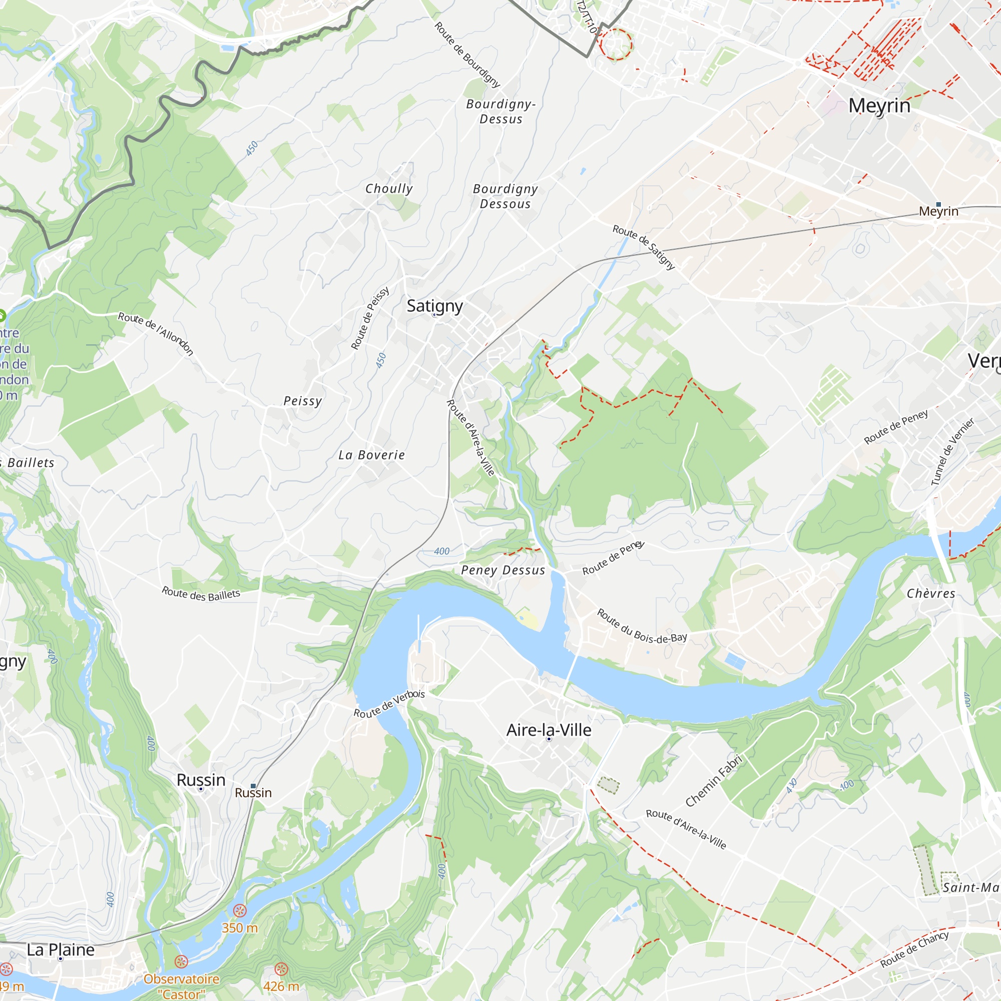 Centre scout des Pérouses map