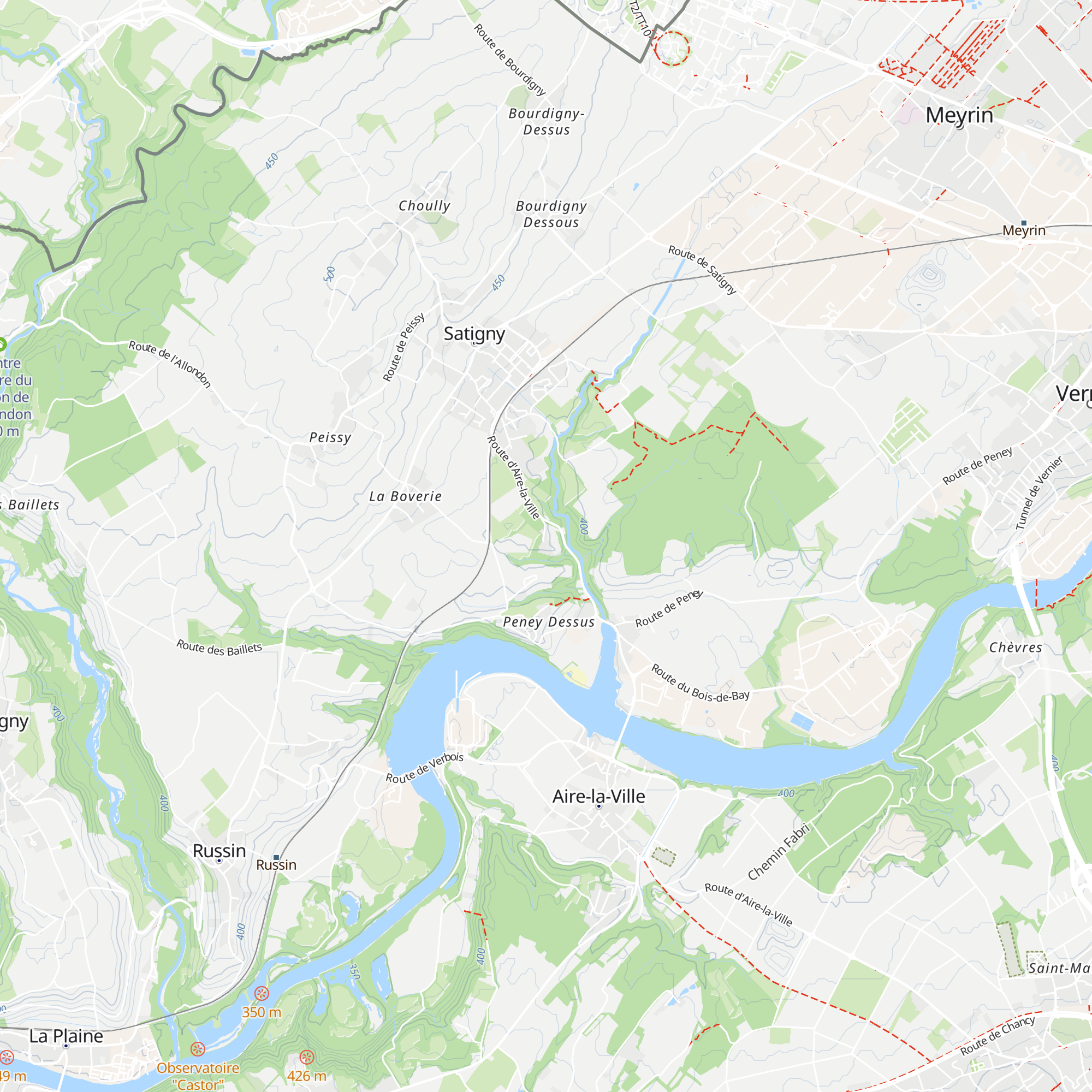 Centre scout des Pérouses map