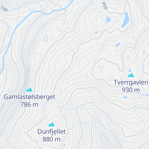 Map of Mannabrekkene