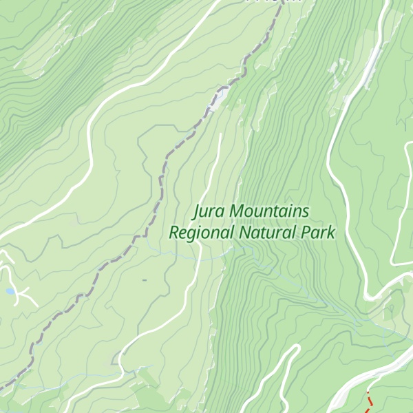 Map of Les Cornes