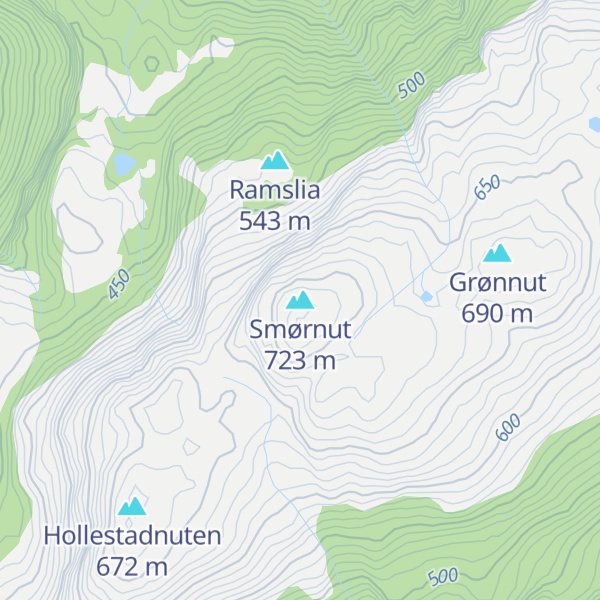 Map of Smørnut