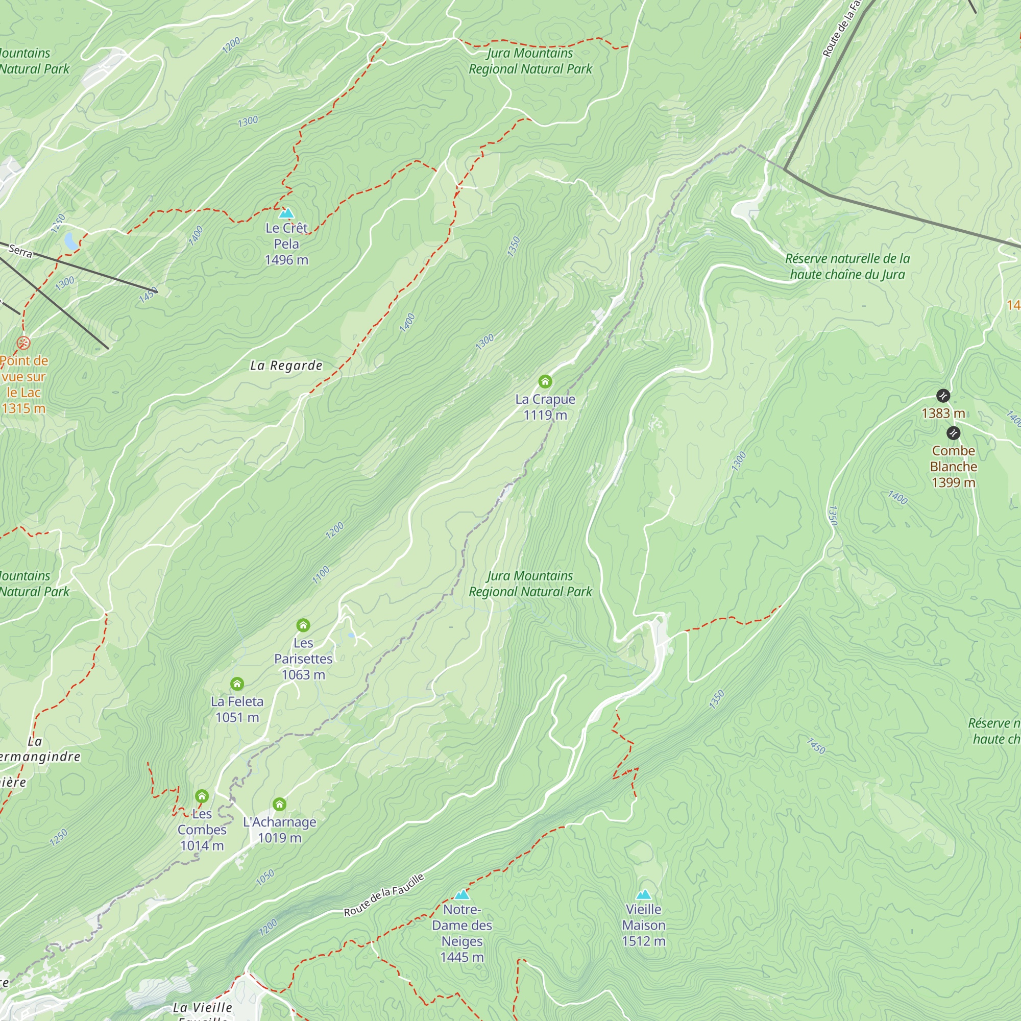 La Vileette map