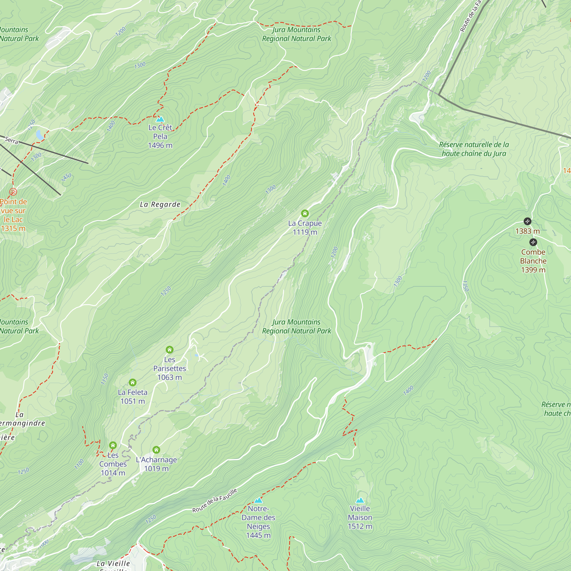 La Vileette map