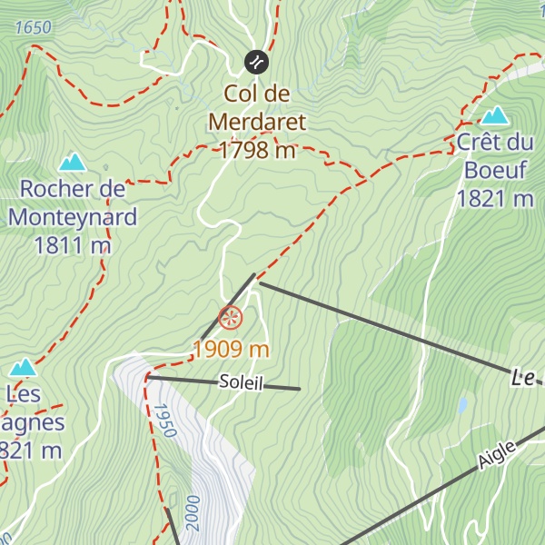 Map of Pincerie