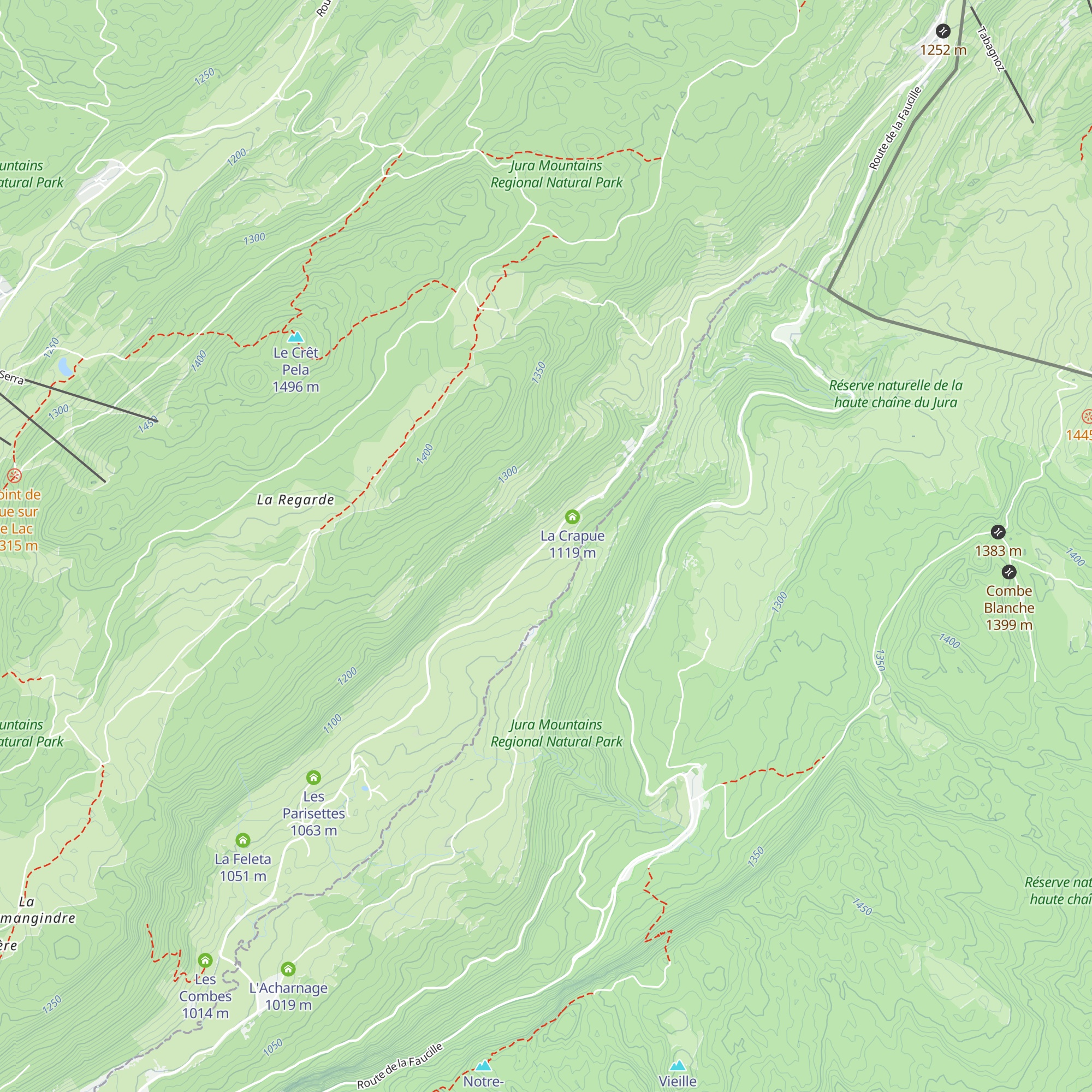 L'Etala map
