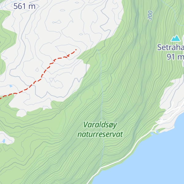 Map of Gjelpallen