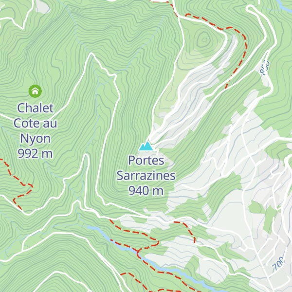 Map of Portes Sarrazines