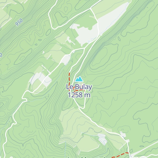 Map of Le Bulay