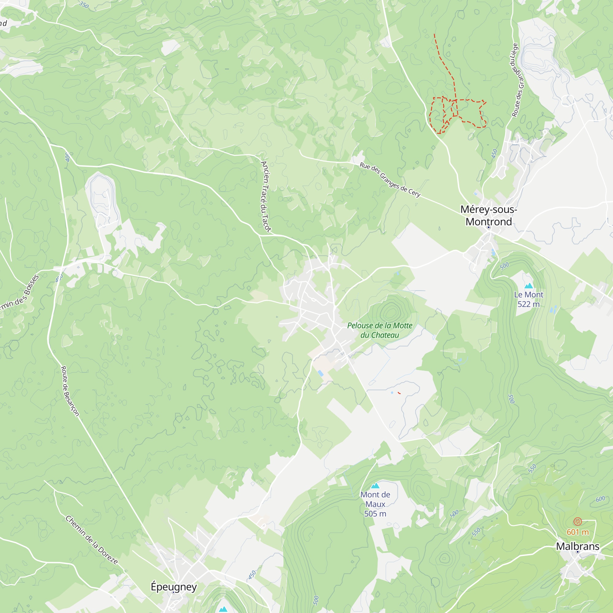 Gîte spéléo map