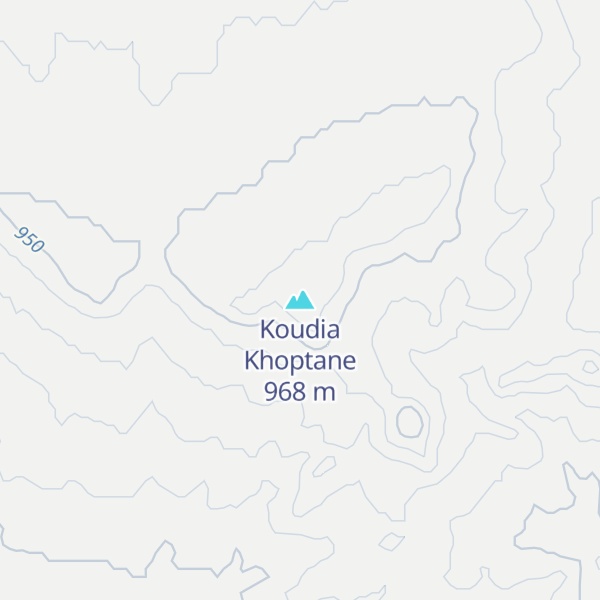 Map of Koudia Khoptane