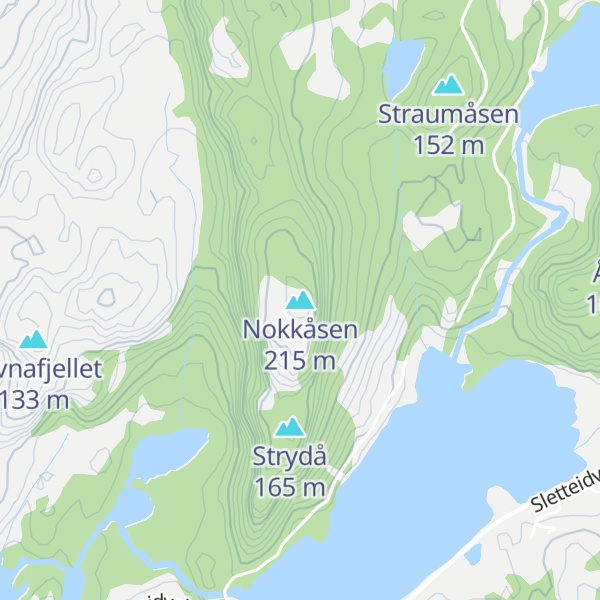 Map of Nokkåsen