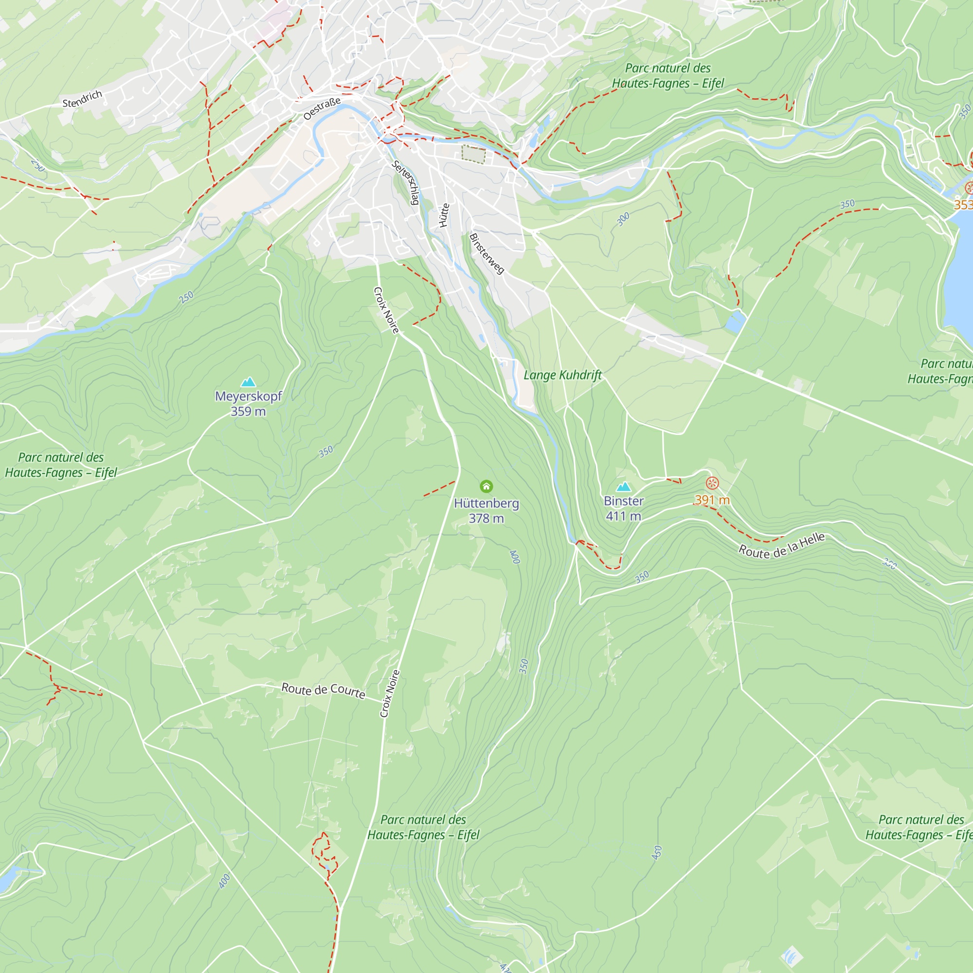 Hüttenberg map