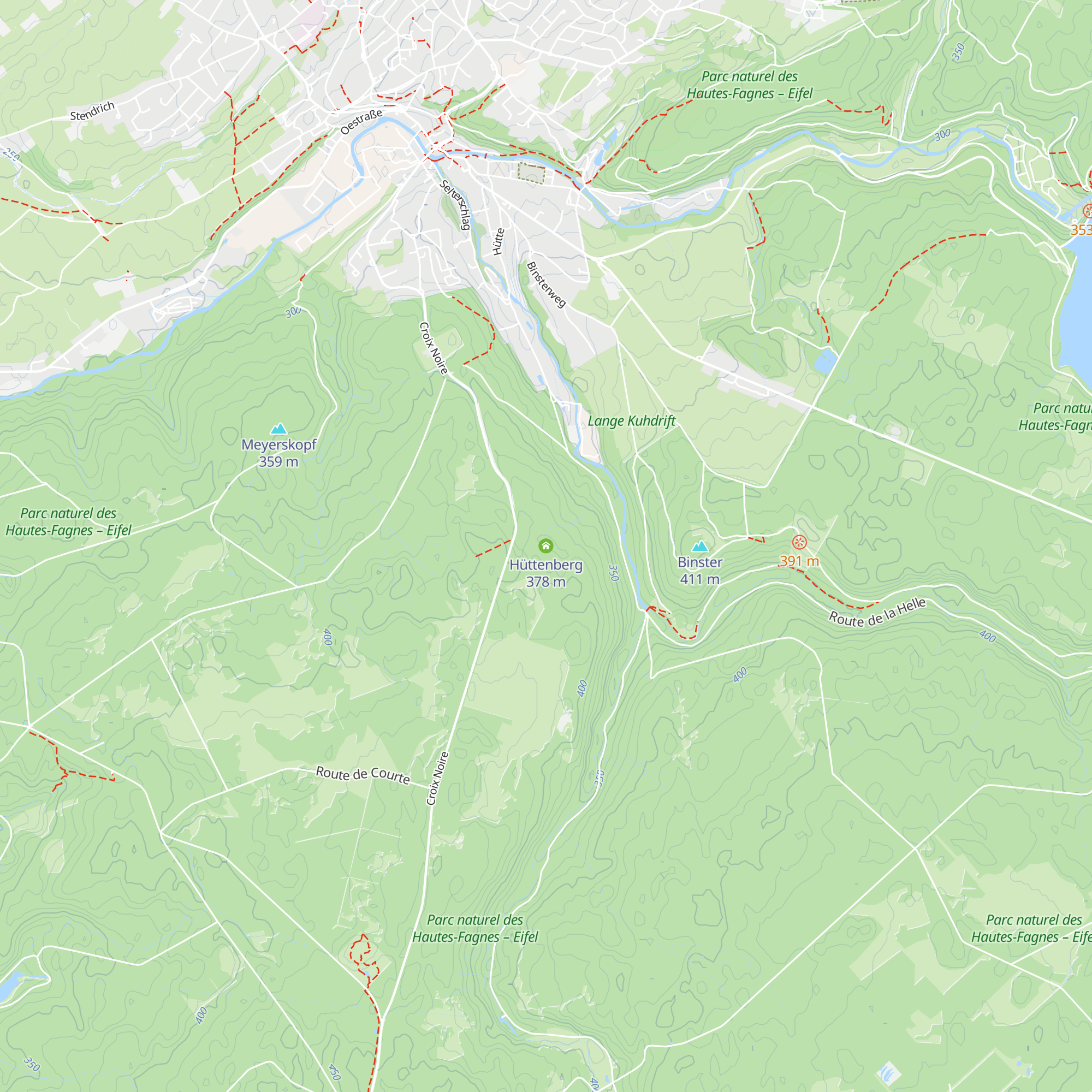 Hüttenberg map