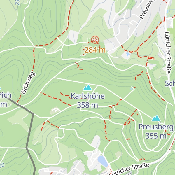 Map of Karlshöhe