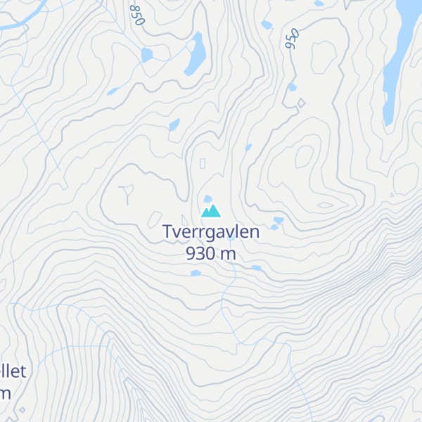 Map of Tverrgavlen