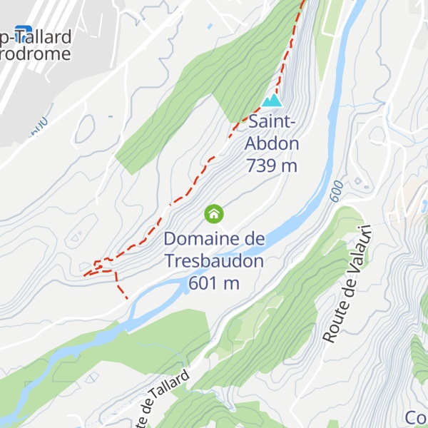 Map of Domaine de Tresbaudon