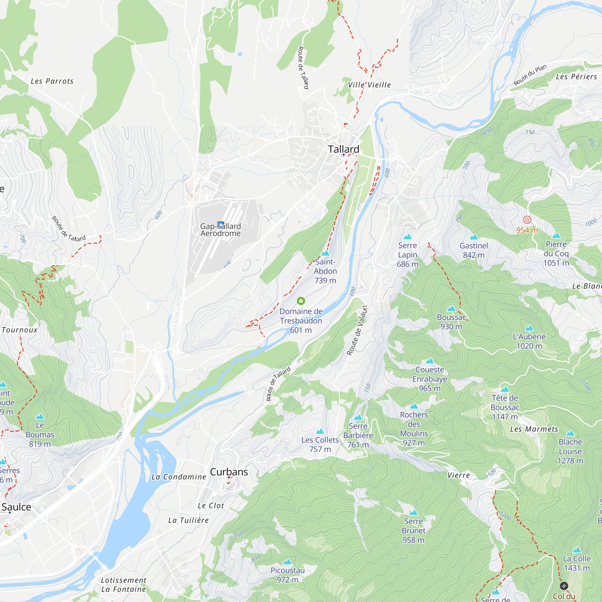 Domaine de Tresbaudon map