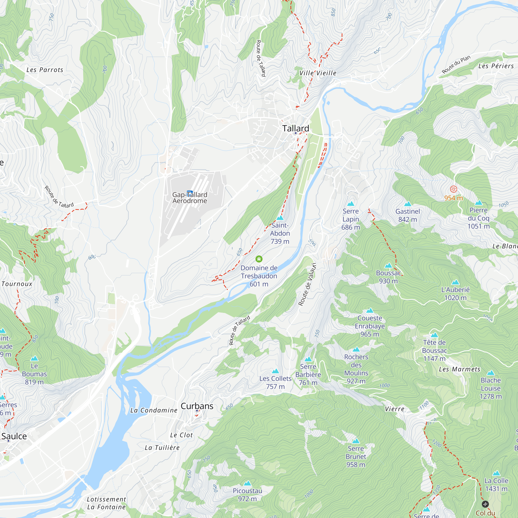 Domaine de Tresbaudon map