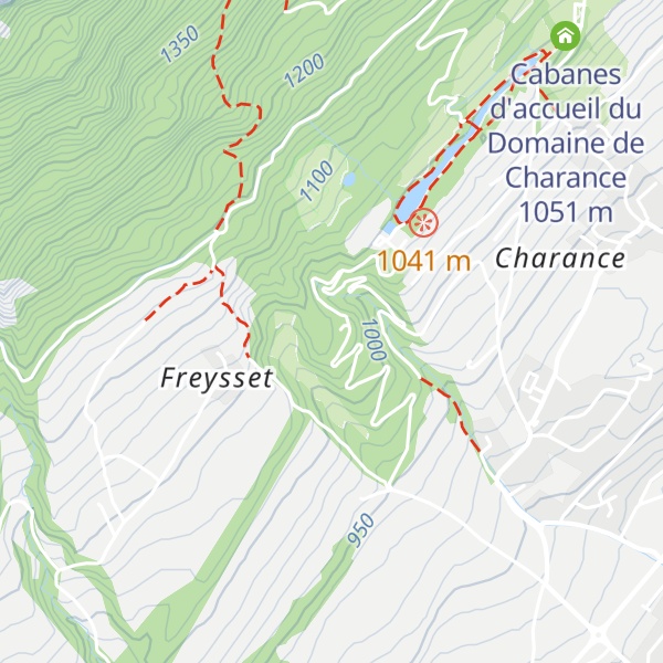 Map of La Clairière