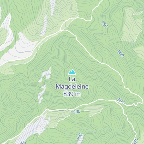 Map of La Magdeleine