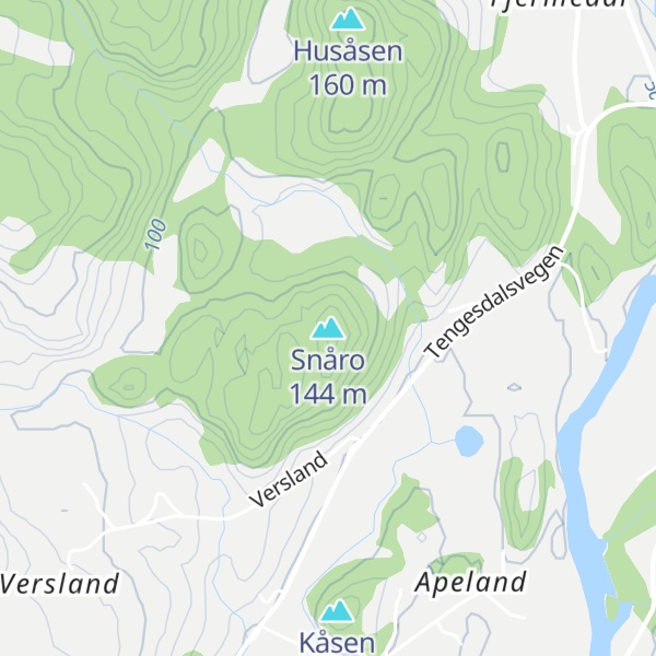 Map of Snåro