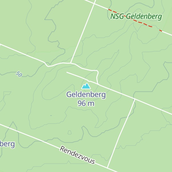 Map of Geldenberg