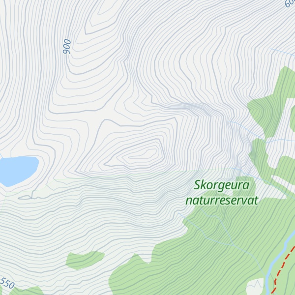 Map of Bjørnastighornet