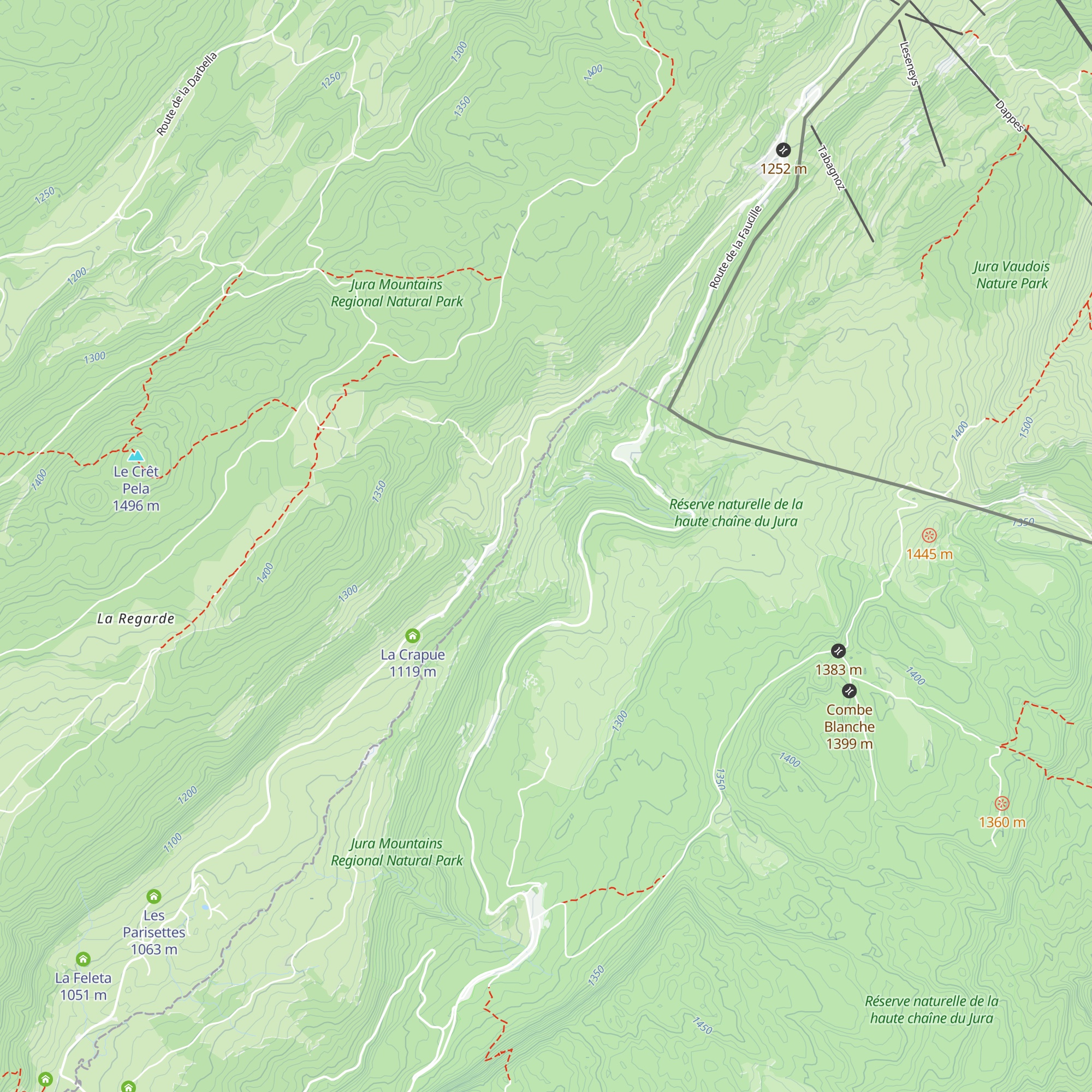 La Giboulette map