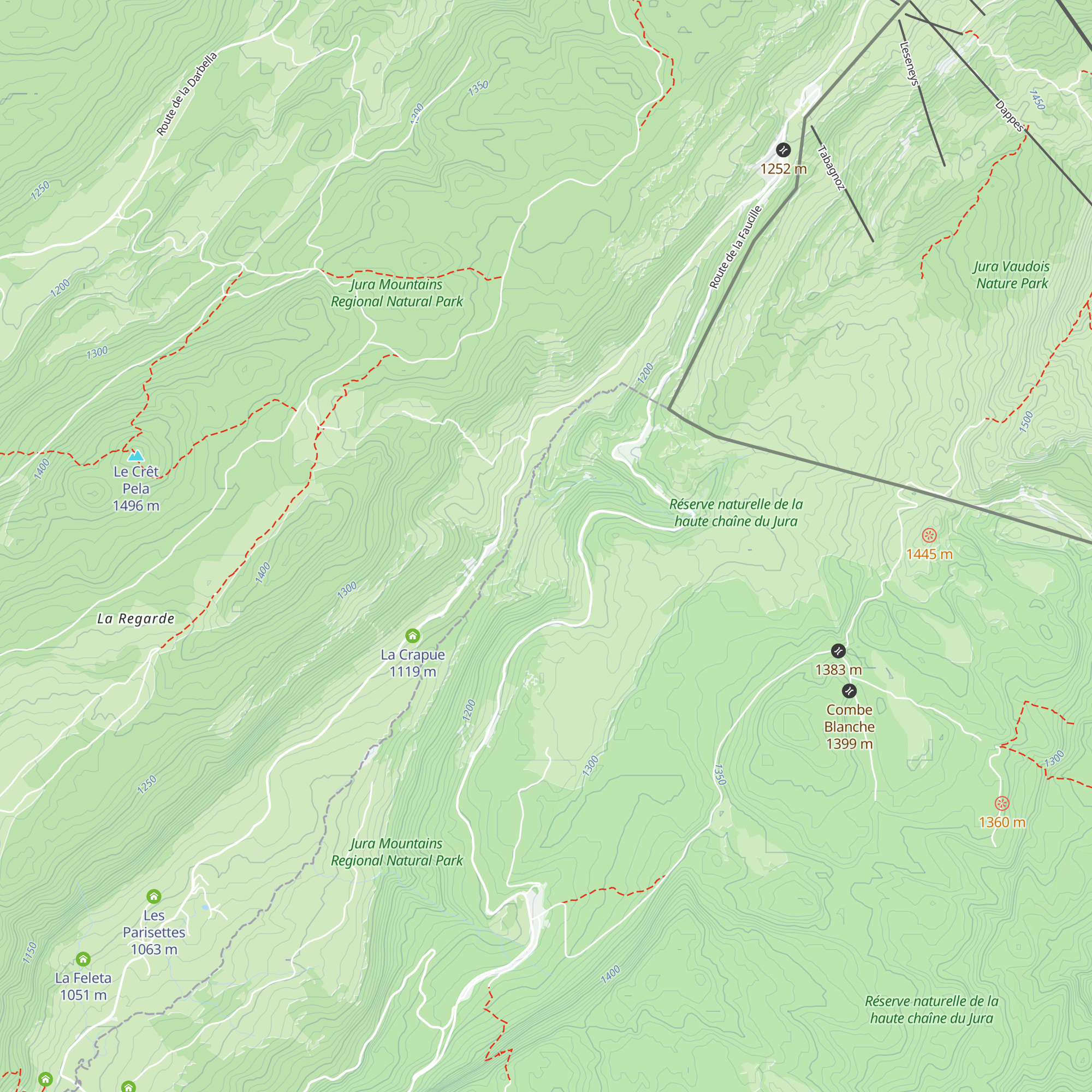 La Giboulette map
