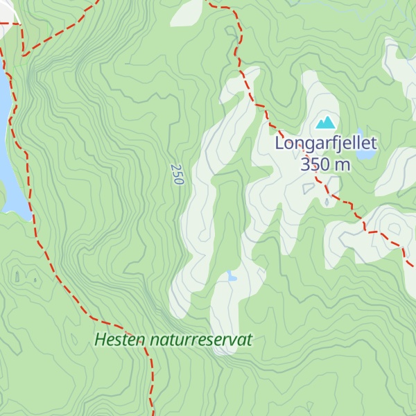 Map of Selebergfjellet