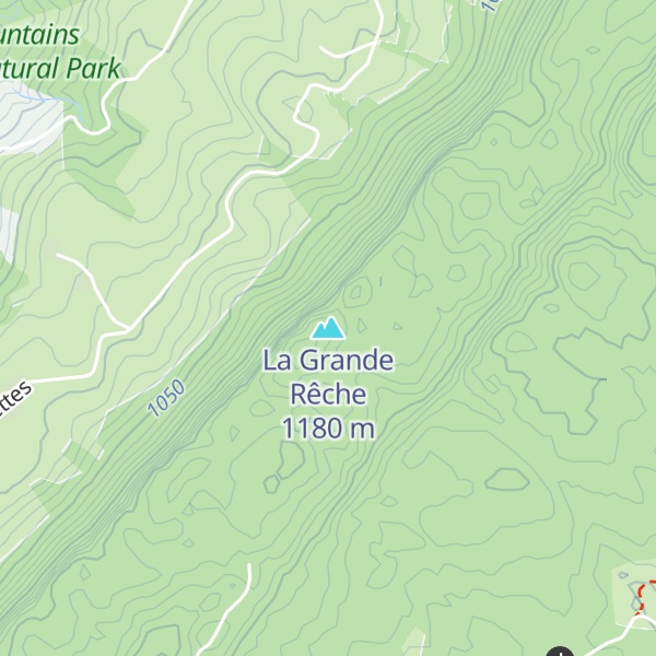 Map of La Grande Rêche