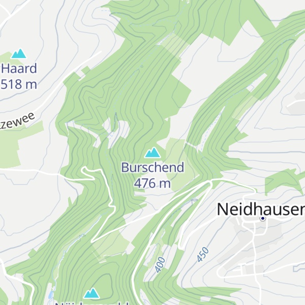Map of Burschend