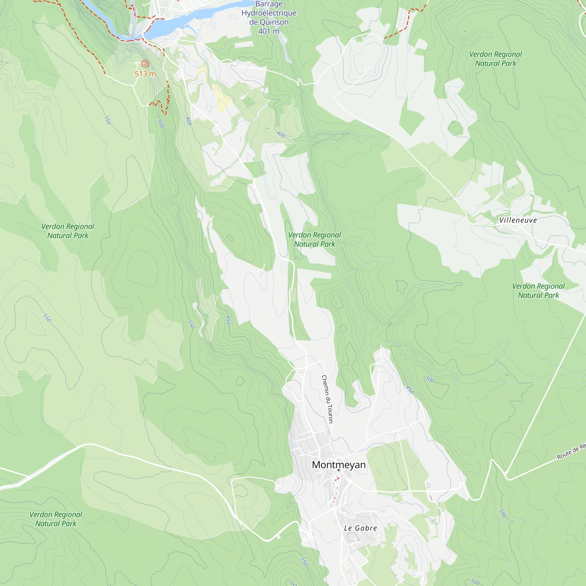 Domaine de la Tour d'Enguernes map