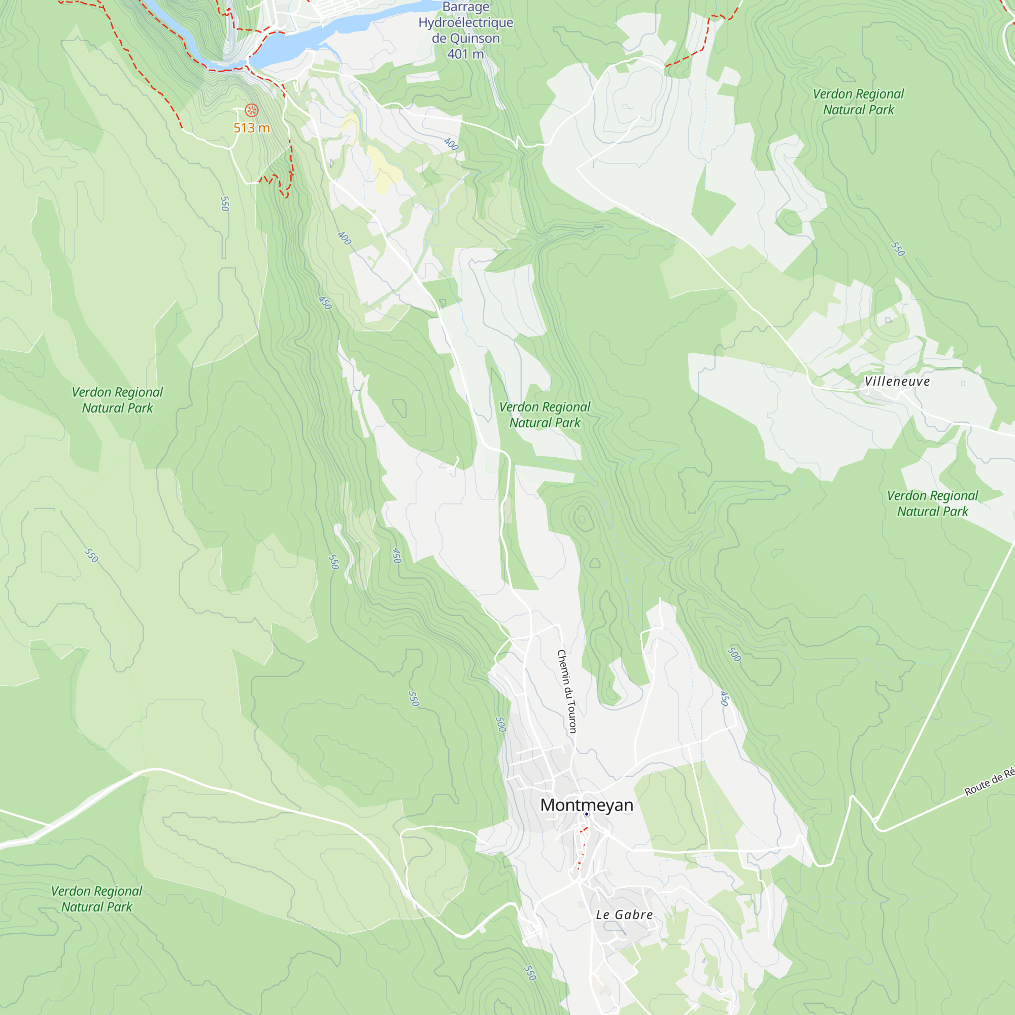 Domaine de la Tour d'Enguernes map