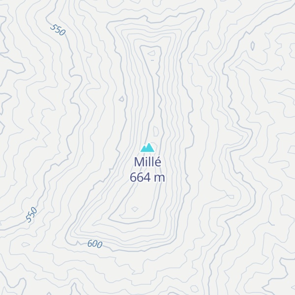 Map of Millé
