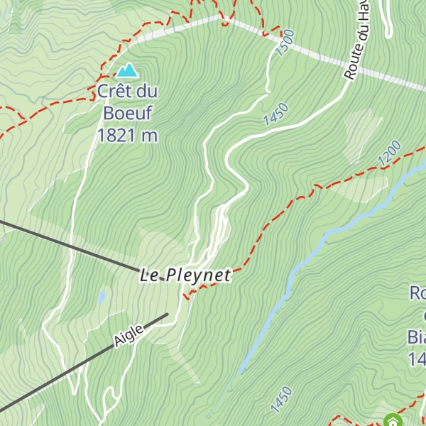 Map of Seracs