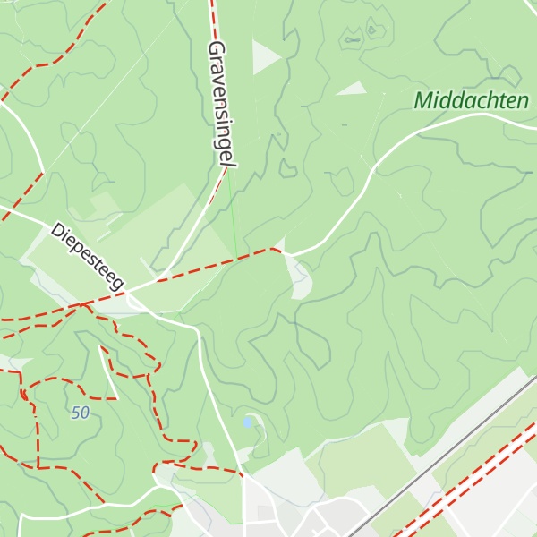 Map of Vlassenberg