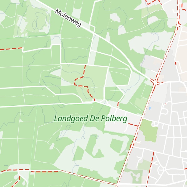 Map of Witte Berg